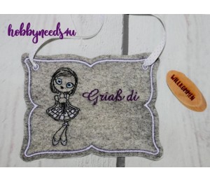 Stickserie ITH - Basic Türschilder 2